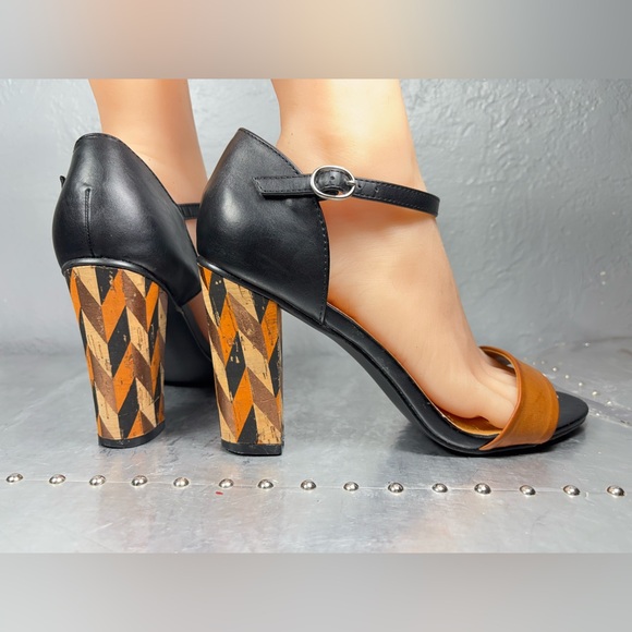 Patrizia By Springs Step HAJNA Sandal Shoes Heels Block Heel - Picture 1 of 14